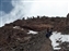 Climbers on the Caneleta near the Summit